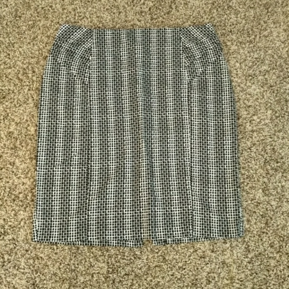 Black and White Skirt